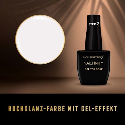 Top Coat Nailfinity Gel 100 The Final MAX FACTOR