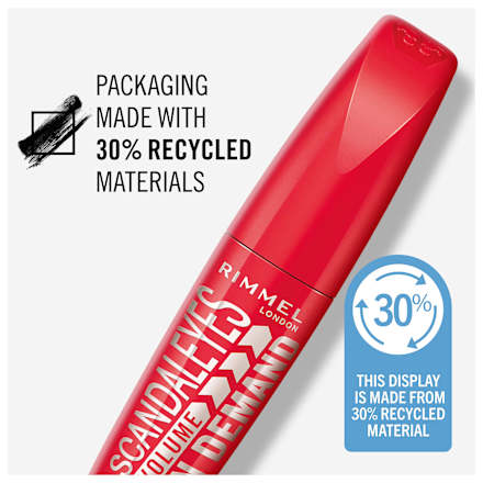 MASKARA SCAND VOLUME ON DEMAND RIMMEL LONDON