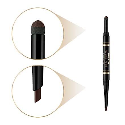 Augenbrauenstift Real Brow Fill & Shape 004 Deep Brown MAX FACTOR