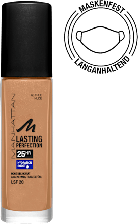 Foundation Lasting Perfection True Nude 66, LSF 20 MANHATTAN Cosmetics