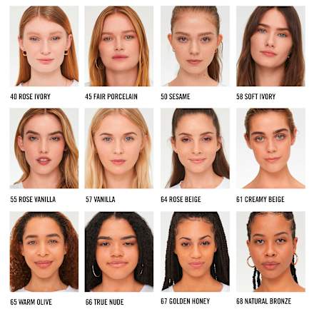Foundation Lasting Perfection Natural Bronze 68, LSF 20 MANHATTAN Cosmetics