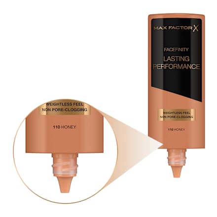 Foundation Facefinity Lasting Performance 110 Honey MAX FACTOR