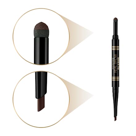 Real Brow Fill & Shape olovka za obrve – 04 Deep Brown  MAX FACTOR