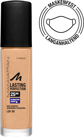 Foundation Lasting Perfection Vanilla 57, LSF 20 MANHATTAN Cosmetics