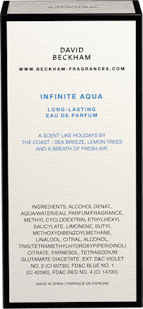 Infinite Aqua Eau de Parfum DAVID BECKHAM