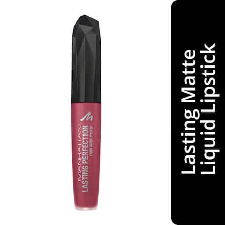 Lippenstift Liquid Matte Lasting Perfection 310 Central Pink MANHATTAN Cosmetics