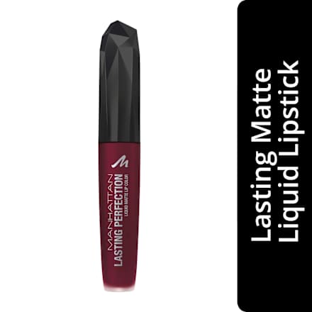 Lippenstift Liquid Matte Lasting Perfection 600 Statue of Burgundy MANHATTAN Cosmetics