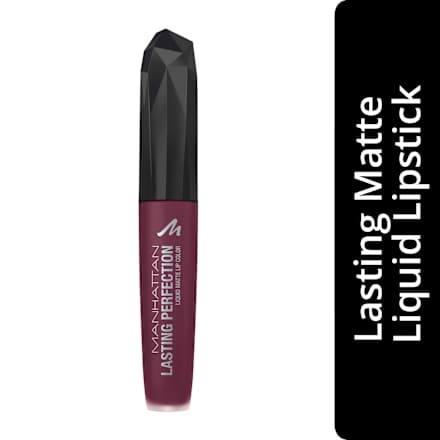 Lippenstift Liquid Matte Lasting Perfection 610 Upper East Plum MANHATTAN Cosmetics