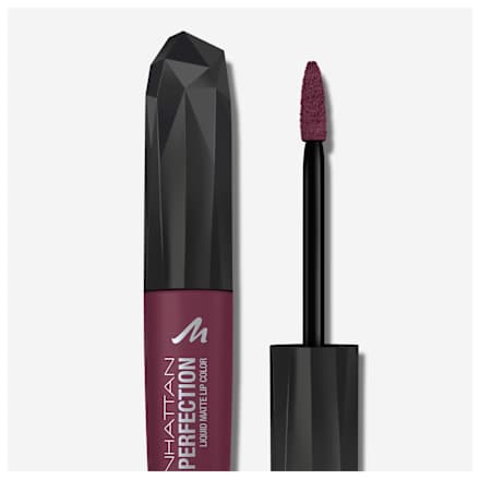 Lippenstift Liquid Matte Lasting Perfection 610 Upper East Plum MANHATTAN Cosmetics