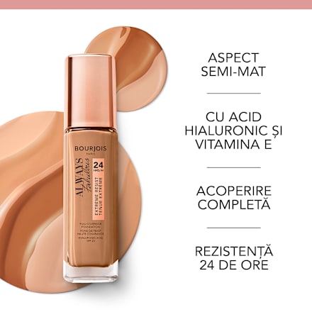 Always Fabulous 24h fond de ten 425 Honey BOURJOIS PARIS
