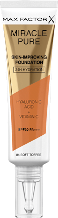 Foundation Miracle Pure 84 Soft Toffee, LSF 30 MAX FACTOR