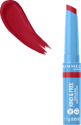 KIND&FREE Tinted Lip balzam za usne - 005 Turbo Red RIMMEL LONDON