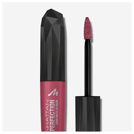 Lippenstift Liquid Matte Lasting Perfection 310 Central Pink MANHATTAN Cosmetics