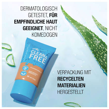 Foundation Clean & Free Skin Tint Classic Ivory 32 MANHATTAN Cosmetics