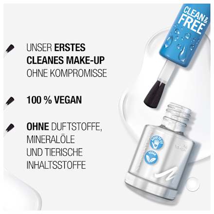 Überlack Clean & Free Top Coat 150 Oxygen Wave  MANHATTAN Cosmetics