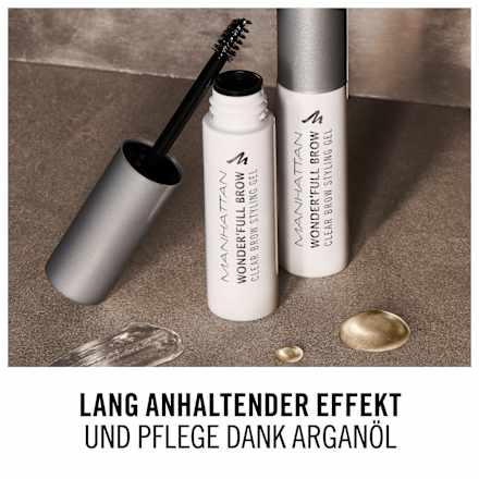 Augenbrauengel Wonder Full Brow 004 Clear MANHATTAN Cosmetics