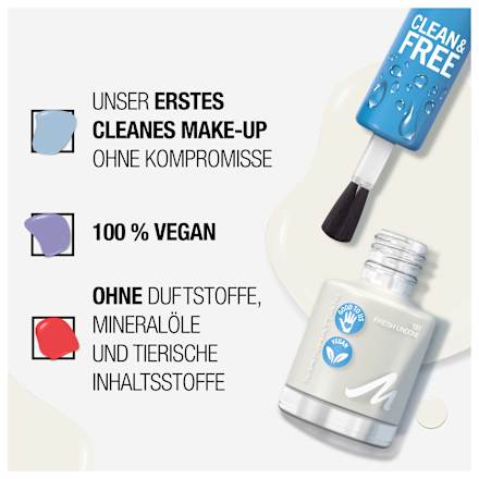 Nagellack Clean & Free 151 Fresh Undone  MANHATTAN Cosmetics