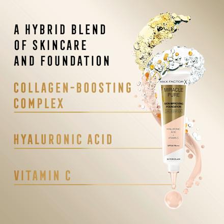 Miracle Pure tekući puder – 55 Beige, SPF 30 MAX FACTOR