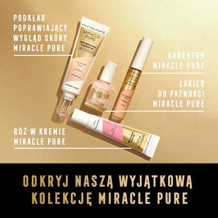 Podkład Miracle Pure Foundation 40 MAX FACTOR