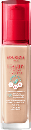 Healthy Mix Clean&Vegan tečni puder - 50.5N Light Yvory BOURJOIS PARIS
