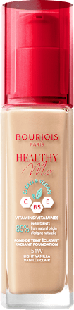Healthy Mic Clean&Vegan tečni puder - 51W Light Vanilla BOURJOIS PARIS