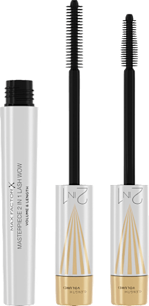 Mascara Masterpiece 2in1 Lash Wow 001 Black MAX FACTOR