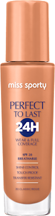 Perfect to Last 24H fond de ten 30 Classic Beige miss sporty