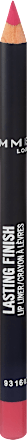 LASTING FINISH olovka za usne - 125 Indian Pink  RIMMEL LONDON