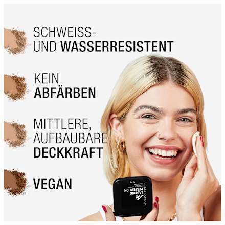 Puder-Foundation Lasting Perfection Fair 001 Porcelain MANHATTAN Cosmetics