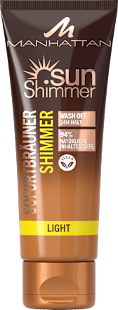 Selbstbräuner Creme Sunshimmer Light Shimmer MANHATTAN Cosmetics