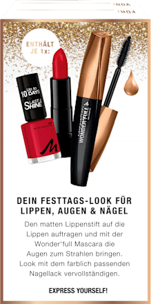 Festtags Schminkset mit Nagellack - Nr. 620 Be My Valentine MANHATTAN Cosmetics