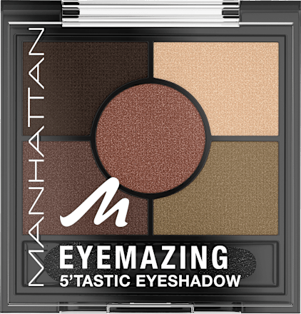 Lidschattenpalette Eyemazing 5'Tastic 002 Brixton Brown MANHATTAN Cosmetics