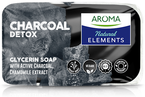 Глицеринов сапун Charcoal Detox AROMA