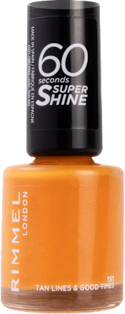 Körömlakk, Super Shine 60 sec. - Nr.151 Tan Lines & Good Times RIMMEL LONDON
