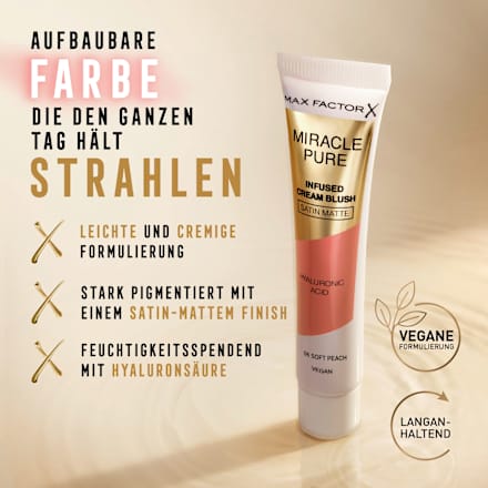 Blush Cream Miracle Pure 03 Vintage Peony MAX FACTOR