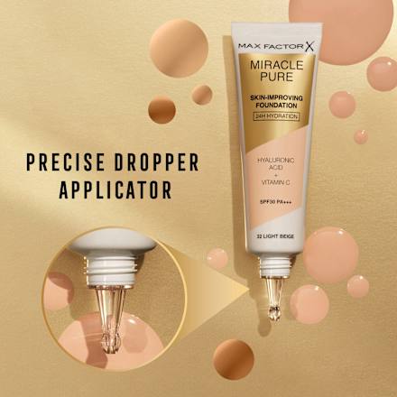 Podkład Miracle Pure Foundation 40 MAX FACTOR