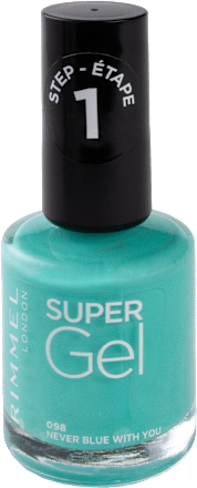 SUPER Gel lak za nokte - 098 NEVER BLUE WITH YOU RIMMEL LONDON