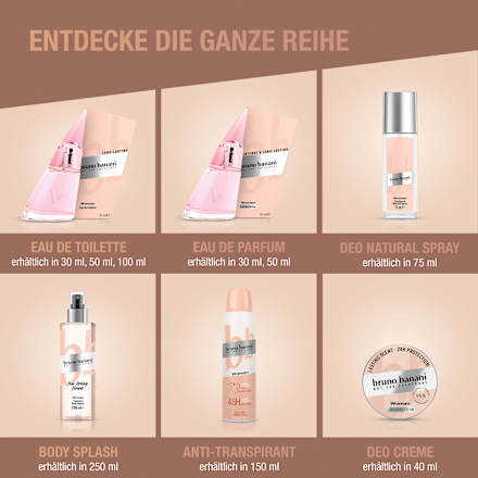 Antitranspirant Deospray Woman bruno banani