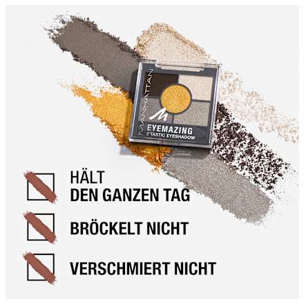 Lidschatten Palette Eyemazing 5'Tastic 004 Burgundy Pink MANHATTAN Cosmetics