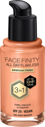 Foundation Facefinity All Day Flawless 82 Deep Bronze, LSF 20 MAX FACTOR