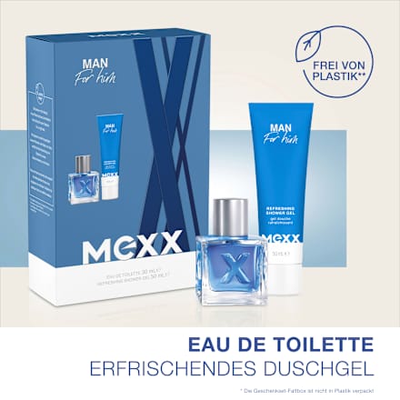 Geschenkset Man 2tlg Mexx