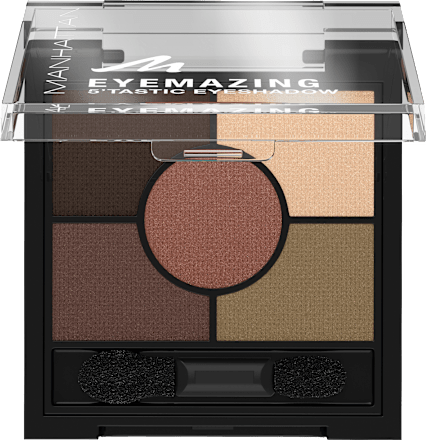 Lidschatten Palette Eyemazing 5'Tastic 002 Brixton Brown MANHATTAN Cosmetics
