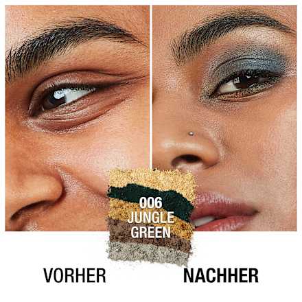 Lidschatten Palette Eyemazing 5'Tastic 006 Jungle Green MANHATTAN Cosmetics