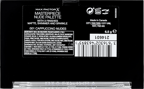 Paleta cieni MASTERPIECE NUDE 01 MAX FACTOR