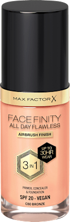 Foundation Facefinity All Day Flawless 80 Bronze, LSF 20 MAX FACTOR
