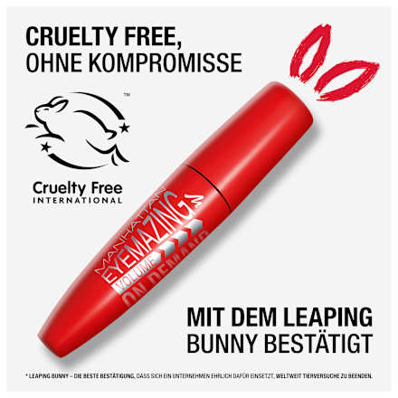 Mascara Eyemazing Volume On Demand 002 Black Brown MANHATTAN Cosmetics