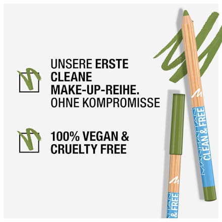 Eyeliner Clean & Free 004 Soft Orchard MANHATTAN Cosmetics