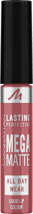Lippenstift Liquid Lasting Perfection Mega Matte 210 Central Pink MANHATTAN Cosmetics