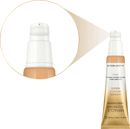 Miracle second skin tečni puder – 04 Light Medium MAX FACTOR