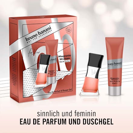 Geschenkset Magnetic Woman EdP & Duschgel 2tlg Bruno Banani
